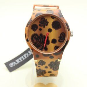 NEVER WORN Marc Ecko Leopard Pattern Artifaks Watch E06535M1